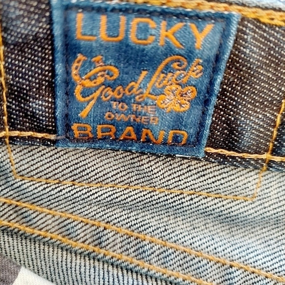 Lucky Brand Womens Jeans Size 6 Lola Boot Medium Wash Stretch Denim Made in USA - Picture 10 of 12